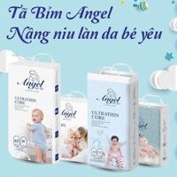 Bỉm Quần/Dán ANGEL túi xanh đủ size M38, L36, XL34, XXL32, XXXL30, NB62, S58, M54, L50, XL46