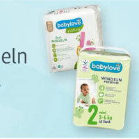 Bỉm, tã dán Babylove Premium Đức đủ size 1 - 6 (48 chiếc) cho bé từ 2 đến 32kg - Đức