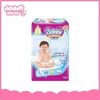 Bỉm - Tã dán Bobby BT05 size L 68 miếng (cho bé 9 - 13kg)