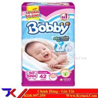 Bỉm – Tã Dán Bobby Newborn 42 miếng