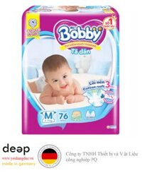 Bỉm tã dán Bobby siêu thấm size M 76 miếng (6-10kg) DEEP35 www.yeuhangduc.vn sẵn sàng cho bạn