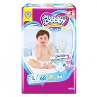 Bỉm – Tã dán Bobby size M – 76 (Cho bé 6 – 11kg)