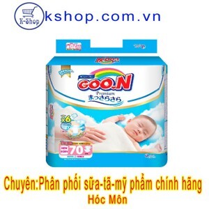 Bỉm - Tã dán Goon Premium NB70 (Newborn) - 70 miếng (cho bé dưới 5kg)