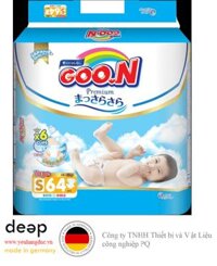 Bỉm tã dán Goon Premium size S 64 miếng (4-8kg) DEEP35 www.yeuhangduc.vn sẵn sàng cho bạn
