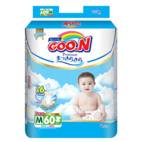 Bỉm – Tã dán Goon Premium size M – 60 miếng (Cho bé 7 – 12kg)