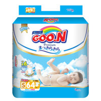 Bỉm – Tã dán Goon Premium size S – 64 miếng (Cho bé 4 – 8kg)