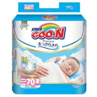 Bỉm tã dán Goon Premium size Newborn 70 miếng (dưới 5kg)