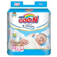 Bỉm tã dán Goon Premium size Newborn 70 miếng (dưới 5kg)