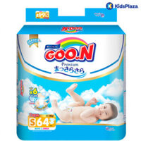 Bỉm – Tã dán Goon Premium size S 64 miếng (cho bé 4-8kg)