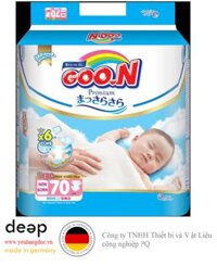 Bỉm tã dán Goon Premium size Newborn 70 miếng (dưới 5kg) DEEP35 www.yeuhangduc.vn sẵn sàng cho bạn