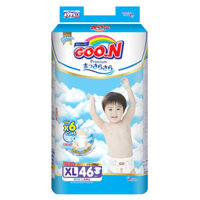 Bỉm – Tã dán Goon Premium size XL – 46 miếng (Cho bé 12 – 20kg)