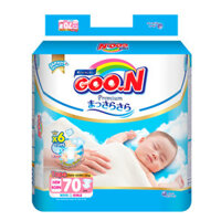 Bỉm – Tã dán Goon Premium NewBorn 70 (sơ sinh-5kg)