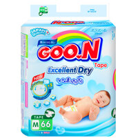 Bỉm - Tã dán Goon renew slim M66 7-12kg