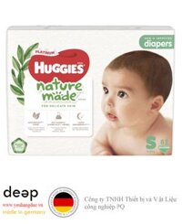 Bỉm tã dán Huggies Platinum Nature Made size S 82 miếng (4-8kg) DEEP35 www.yeuhangduc.vn sẵn sàng cho bạn