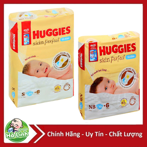 Bỉm - Tã dán Huggies size M - 76 miếng (Cho bé 6 - 11kg)