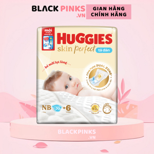 Bỉm - Tã dán Huggies size M - 76 miếng (Cho bé 6 - 11kg)