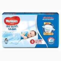 Bỉm - Tã dán Huggies size S - 56 miếng (Cho trẻ 4 - 8kg)
