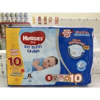 Bỉm - Tã dán Huggies Size S 56 miếng+ 10 miếng tặng