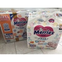Bỉm / Tã dán Merries Newborn 90 miếng cho bé dưới 5kg