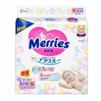 Bỉm - Tã dán Merries size NB 90 miếng (Dưới 5kg)