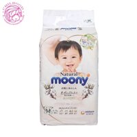 Bỉm tã dán Moony Natural size M 46 miếng (6-11kg)