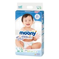 Bỉm - Tã dán Moony size L 54 miếng ( 9 - 14kg)