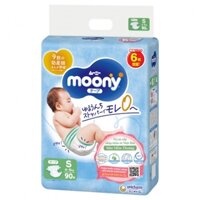 Bỉm - Tã dán Moony size S 90 thêm miếng