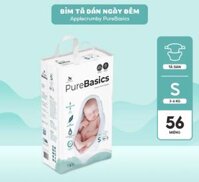 Bỉm tã dán ngày đêm Applecrumby Purebasics Diapers Tape