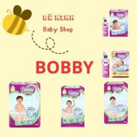 Bỉm tã dán quần sơ sinh Bobby cộng miếng full size NB70/S54/S80/ M96/L88/XL76/XXL70mới- Lõi nén cotton-soft 3mm