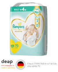 Bỉm tã dán sơ sinh Pampers Nhật Bản new size NB (dưới 5kg) 66 miếng + 4 miếng  DEEP35 www.yeuhangduc.vn sẵn sàng cho bạn