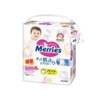 Bỉm tã Merries cộng miếng