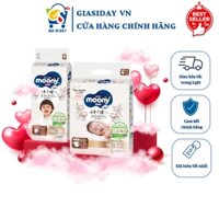 Bỉm Tã Moony Natural Bông Organic Nhật Bản - Dán / Quần - Đủ Size