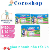 Bỉm/ Tã Người Già Caryn Loại mỏng nhẹ/ thấm hút tốt/ Vừa vặn đủ size M16/ L14/ XL12