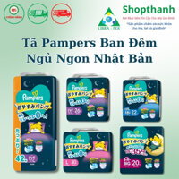 Bỉm ( Tã ) Pampers Ban Đêm Ultra Jumbo Và Super Ultra Jumbo - Pampers Ngủ Ngon Nội Địa Nhật Các Size