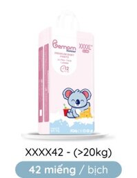 Bỉm tã quần Bemom Summer size XXXXL 42 miếng (trên 20kg)