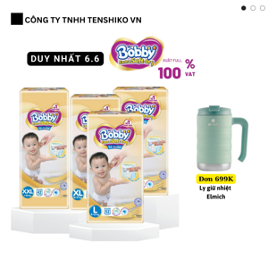 Bỉm - Tã quần Bobby Extra Soft - Dry cao cấp size M - 64 miếng (Cho bé 6 - 10kg)