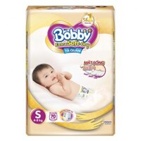 Bỉm - Tã quần Bobby Extra Soft - Dry cao cấp size S - 70 miếng (Cho bé 4 - 8kg)