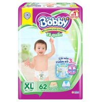 Bỉm - Tã quần Bobby Fresh size XL 62 miếng (cho bé 12 - 17kg)