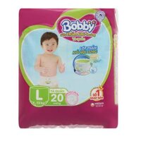 Bỉm - Tã quần Bobby Fresh Pants size L - 20 miếng (9 - 13kg)