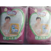 Bỉm tã quần Bobby size L 68 miếng tặng 6m (9-13kg)