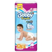Bỉm tã quần Bobby size M 42 miếng (6-11kg)