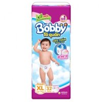 Bỉm - Tã quần Bobby size XL - 32 miếng (Cho bé 12 - 17kg)