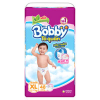 Bỉm – tã quần Bobby size XL48 miếng cho bé 12-17kg