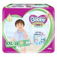 BỈM - TÃ QUẦN BOBBY SIZE XXL - 28MIẾNG (CHO BÉ 15 - 25KG)