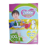 Bỉm - Tã quần Bobby Size XXL - 4 miếng (15-25kg)