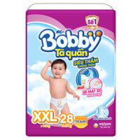 BỈM – TÃ QUẦN BOBBY SIZE XXL – 28 MIẾNG