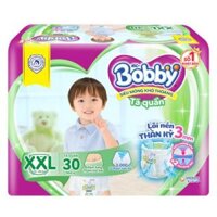 Bỉm – Tã quần Bobby size XXL 30 miếng ( Cho bé từ 15-25kg )