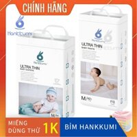 Bỉm Tã Quần Dán Hankkumi Tả Sơ Sinh Cho Bé Trẻ Em Size S62/M/L/XL/XXL Newborn Nội Địa