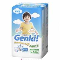 Bỉm tã quần Genki size L 44 miếng (9-14kg)