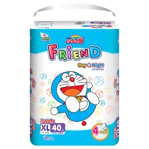 Bỉm - Tã quần Goon Friend size XL - 40 miếng (cho bé 12 - 17kg)
